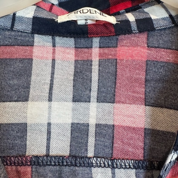 Ardene plaid dress. Lightly used. Size small - Picture 3 of 3